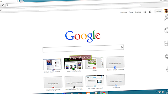 Come eliminare le schede sulla barra spaziatrice di Google